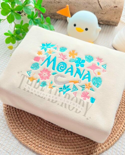 Moana Version 2 Embroidered Sweatshirt