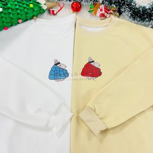 Snoopy Christmas Embroidered Sweatshirt