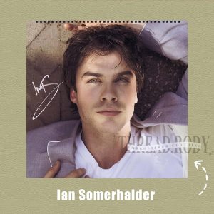 Ian Somerhalder – Calendar 2025