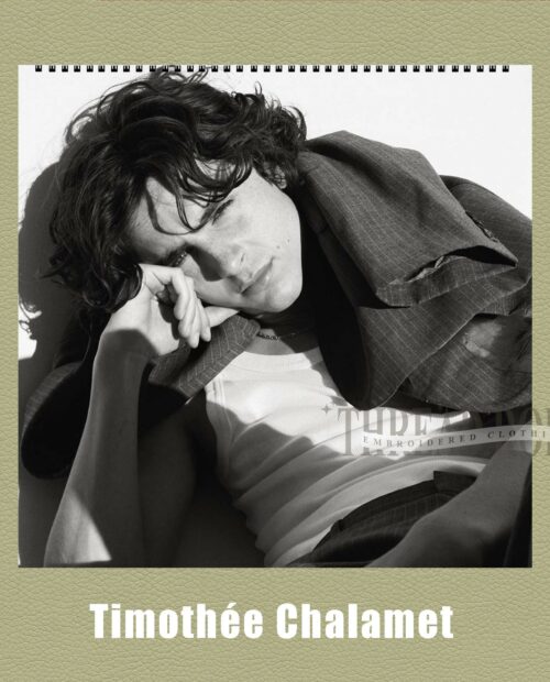 Timothée Chalamet – Calendar 2025