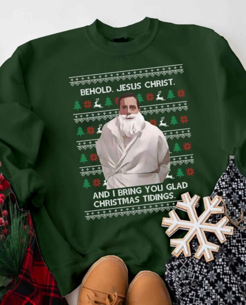 Behold, Jesus Christ (The Office) Sweatshirt