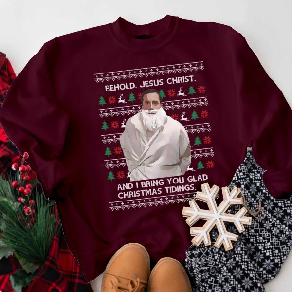 Behold, Jesus Christ (The Office) Sweatshirt