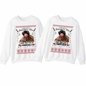 Admirable Or Impish Christmas Sweatshirt