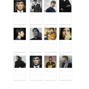 Cillian Murphy – Calendar 2025