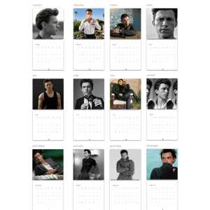 Tom Holland – Calendar 2025