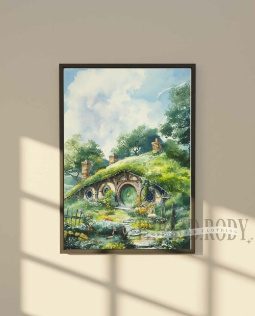 The Hobbit House Poster