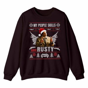 Castiel (Supernatural) Christmas Sweatshirt