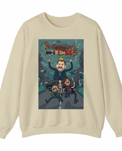 Adventure Time x Supernatural Sweatshirt