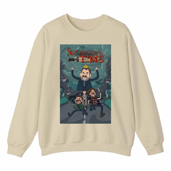 Adventure Time x Supernatural Sweatshirt