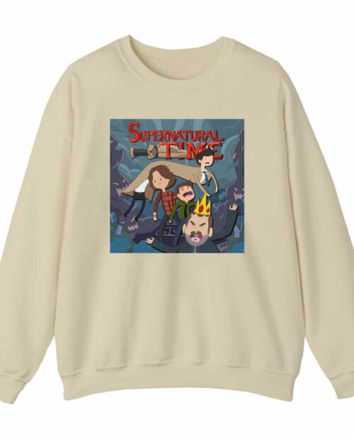 Adventure Time x Supernatural – Version 2 Sweatshirt