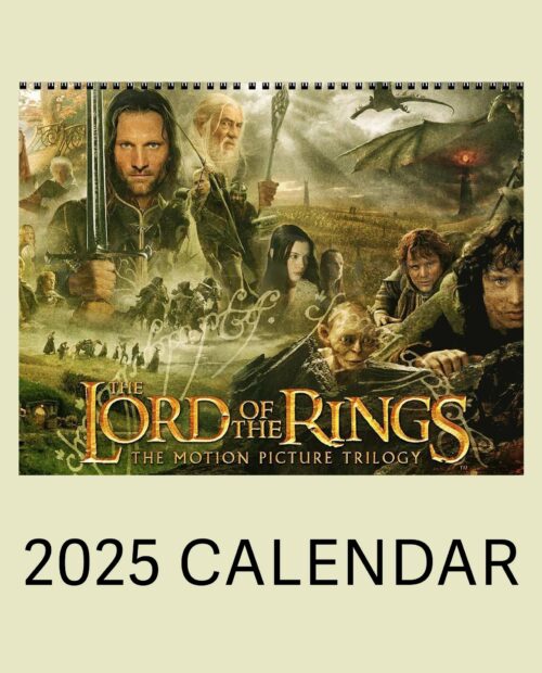 Lord Of The Rings – Calendar 2025