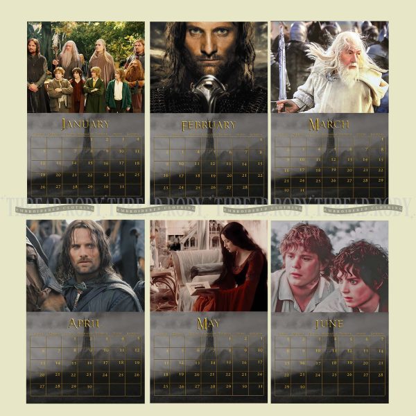 Lord Of The Rings – Calendar 2025