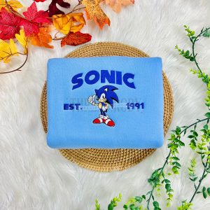 Sonic And The Friends – Embroidered Sweatshirt