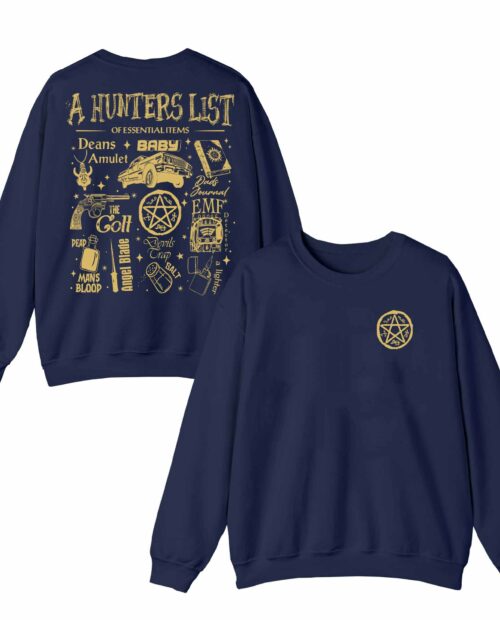 A Hunters List – Supernatural Sweatshirt