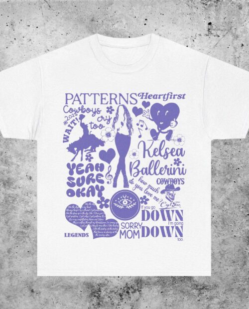 Kelsea Album Tracklist Tshirt