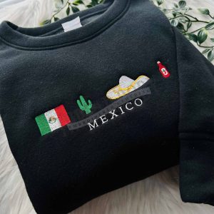 Mexico Embroidered Sweatshirt