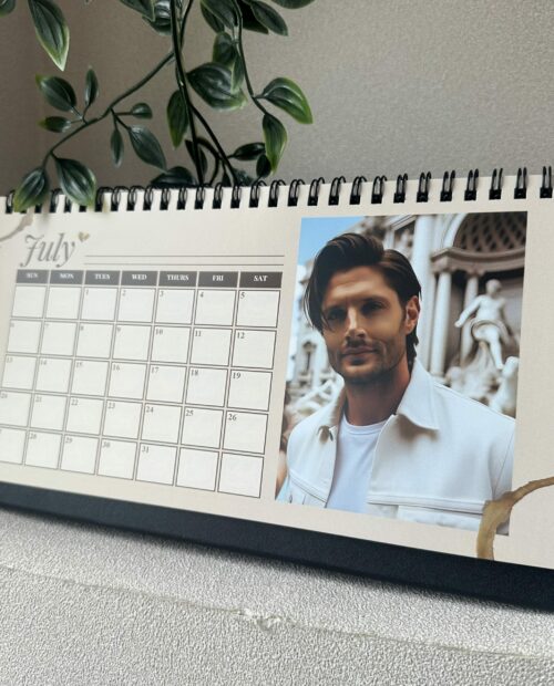 Jesen Ackles – Desk Calendar 2025