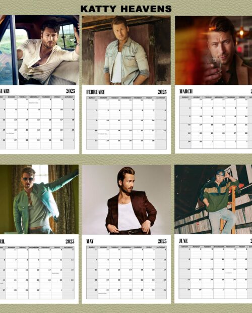Glen Powell – Calendar 2025