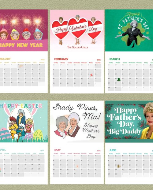 The Golden Girls – Calendar 2025