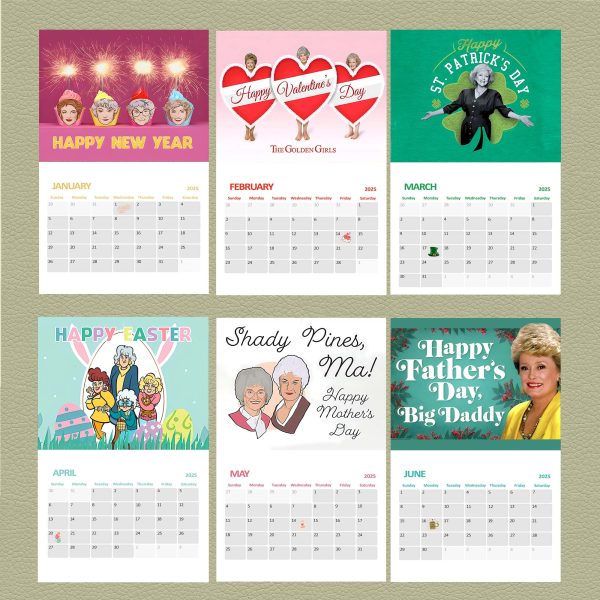 The Golden Girls – Calendar 2025