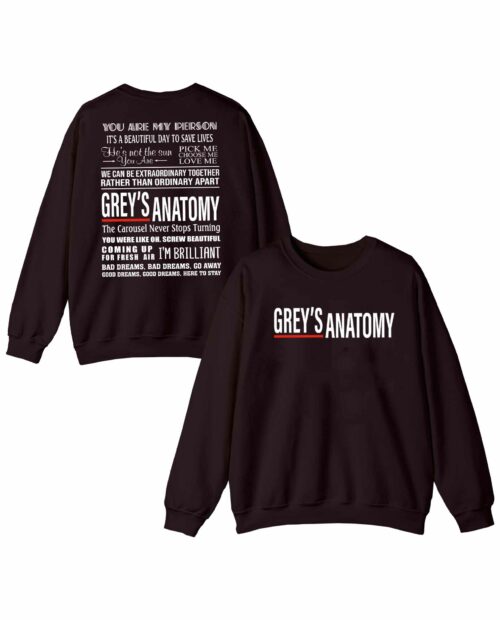 Grey’s Anatomy Quotes Shirt