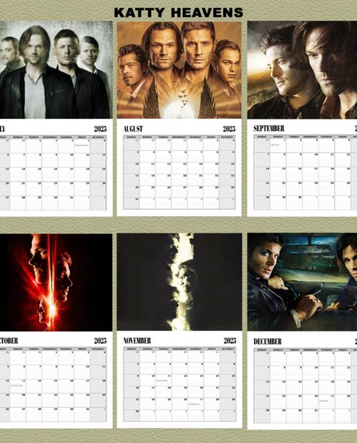 Supernatural Poster – Calendar 2025