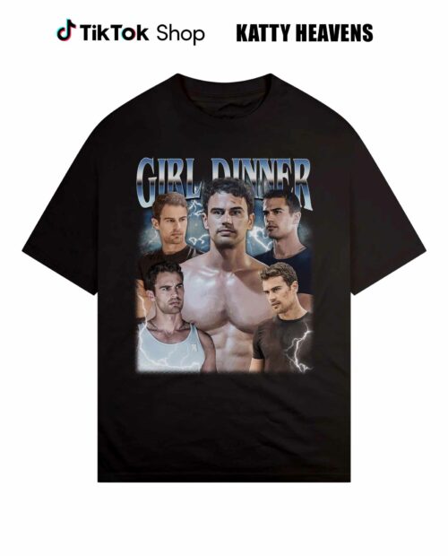 Girl Dinner Theo James – White Lotus Shirt