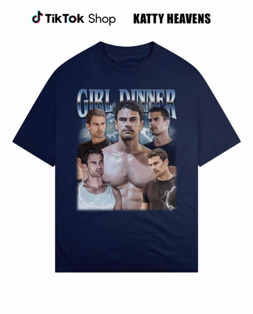 Girl Dinner Theo James – White Lotus Shirt