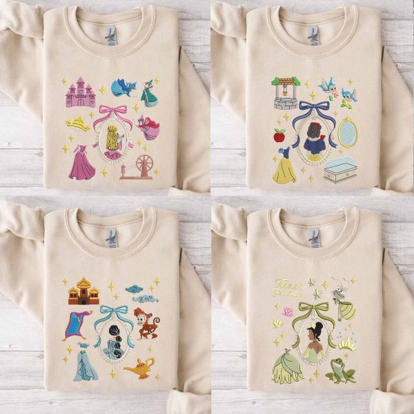 Disney Princess Embroidered Sweatshirt