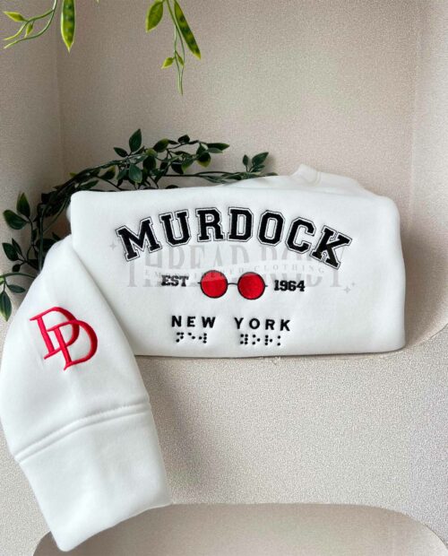 Daredevil Matt Murdock Embroidered Sweatshirt