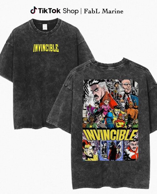 Invincible Comic Poster Inspired – 2 Side Shirt