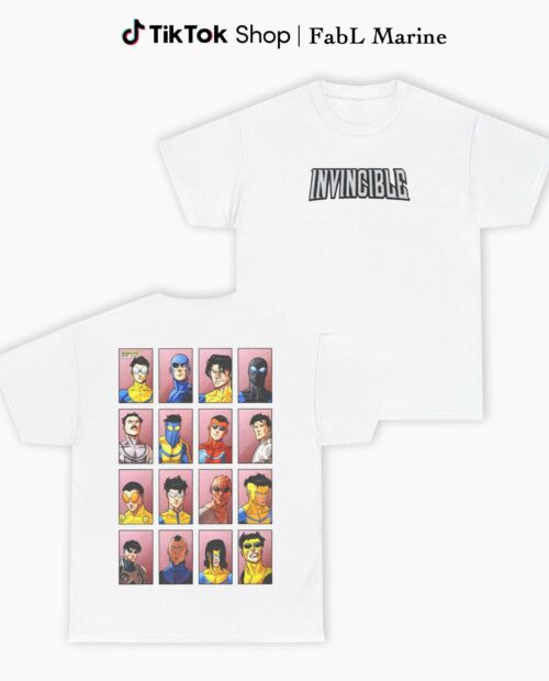 Invincible Various All Character 2 Side Shirt