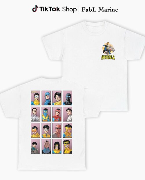 Invincible Various Characters Ver.2 – 2 Side Shirt