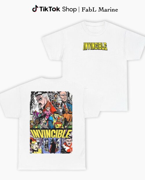 Invincible Comic Poster Inspired – 2 Side Shirt