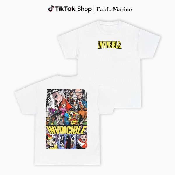 Invincible Comic Poster Inspired – 2 Side Shirt