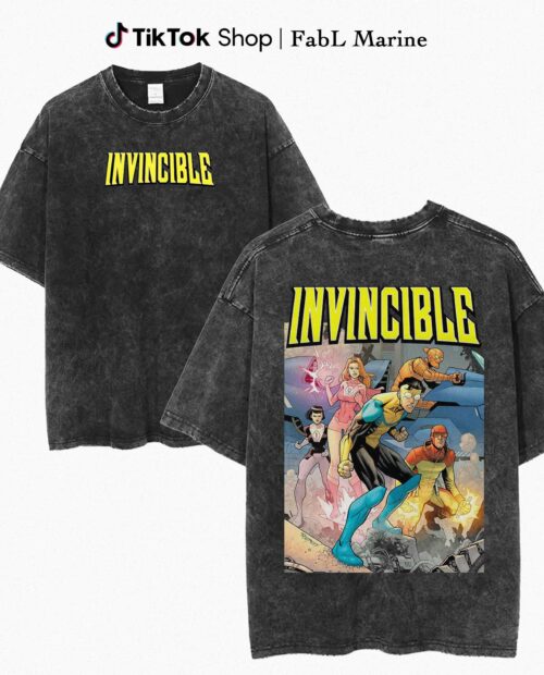 Invincible Various Characters 2 Side Shirt