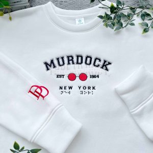 Daredevil Matt Murdock Embroidered Sweatshirt