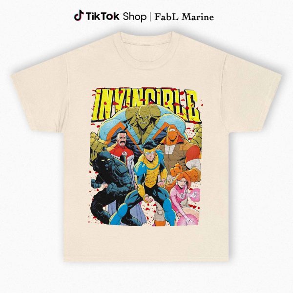 Invincible Characters Vintage T-Shirt