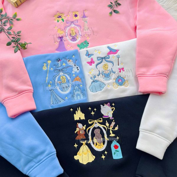 Disney Princess Embroidered Sweatshirt