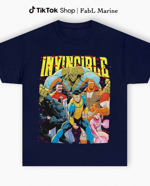 Invincible Characters Vintage T-Shirt