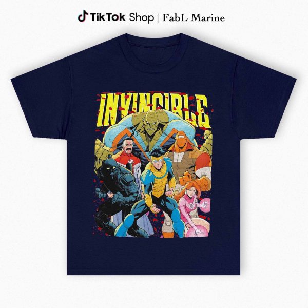 Invincible Characters Vintage T-Shirt