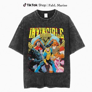 Invincible Characters Vintage T-Shirt