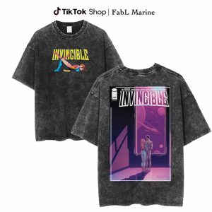 Invincible Mark And Atom Eve 2 Side T-Shirt