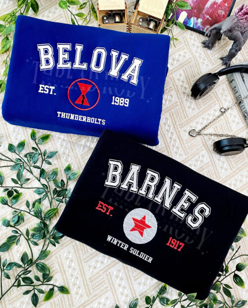 Thunderbolts Squad Embroidered Sweatshirt