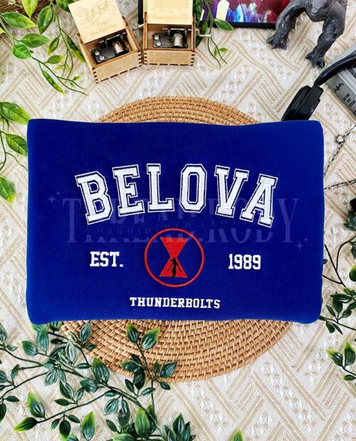 Thunderbolts Squad Embroidered Sweatshirt