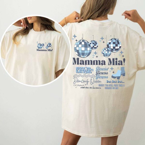 Mamma Mia Best Quotes 2 Side T-Shirt