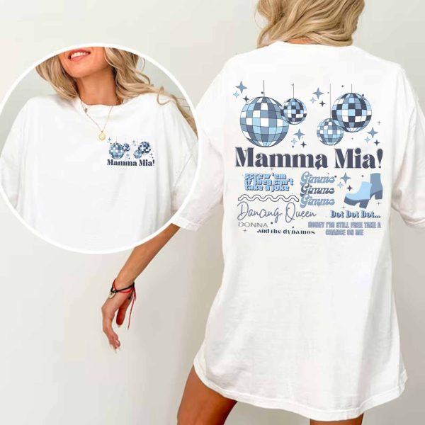 Mamma Mia Best Quotes 2 Side T-Shirt