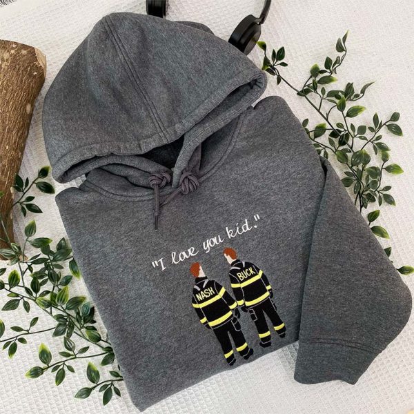 Buck and Nash –  911 Embroidered Sweatshirt