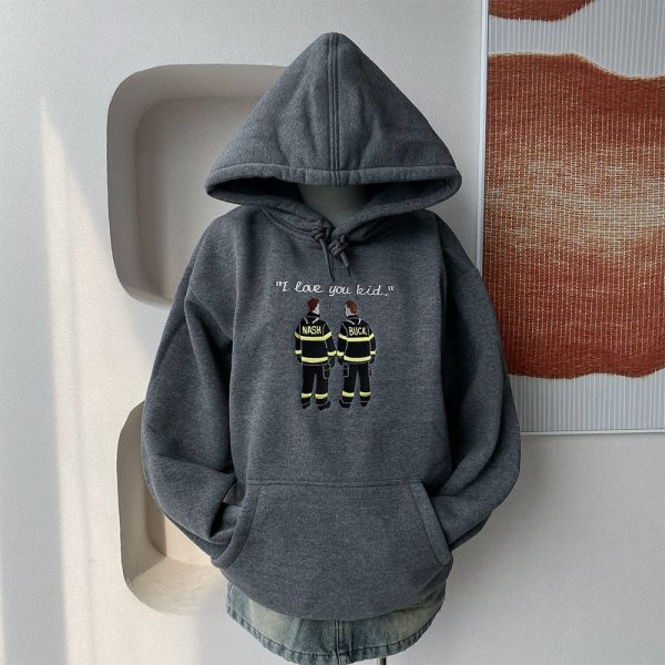 Buck and Nash –  911 Embroidered Sweatshirt
