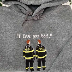Buck and Nash –  911 Embroidered Sweatshirt